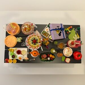 Re ment miniature dessert set